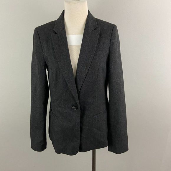 KENNETH COLE Charcoal Grey Blazer - Picture 2 of 9